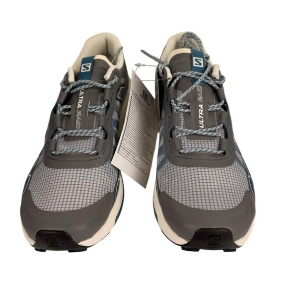 Salomon Ultra Raid Unisex Vintage Khaki /Quarry Mallard Blue M US 5 / W US 6 - Picture 2 of 9
